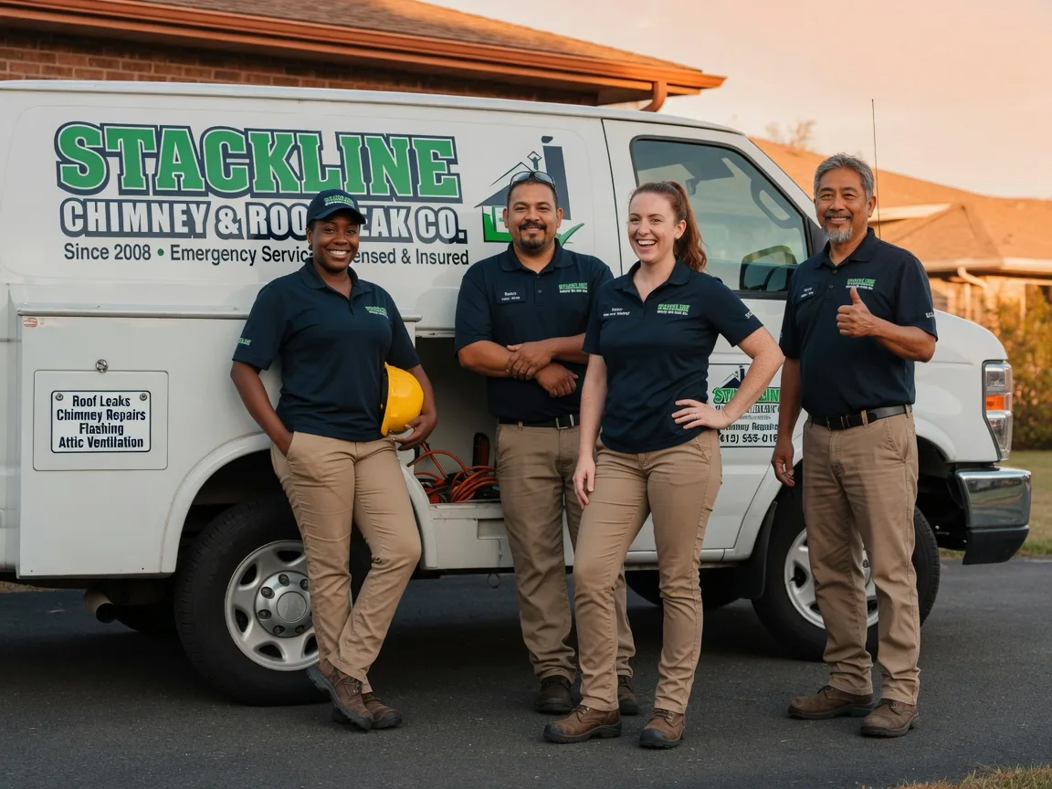 Chimney flashing repair company in Statesville, NC